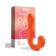 NO ETA Joi Rotating G-Spot Vibrator with Clit Licker