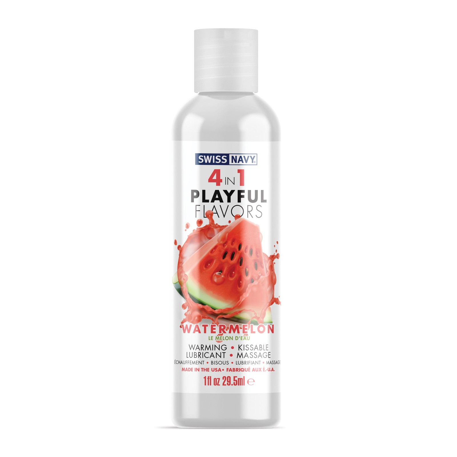 Buy Swiss Navy 4 in 1 Playful Flavors Watermelon - 1 oz