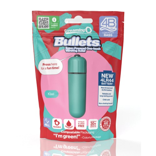 Screaming O 4B Bullet Vibrator Kiwi