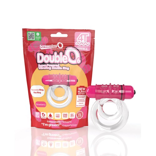 Screaming O 4T DoubleO Vibrator - Strawberry