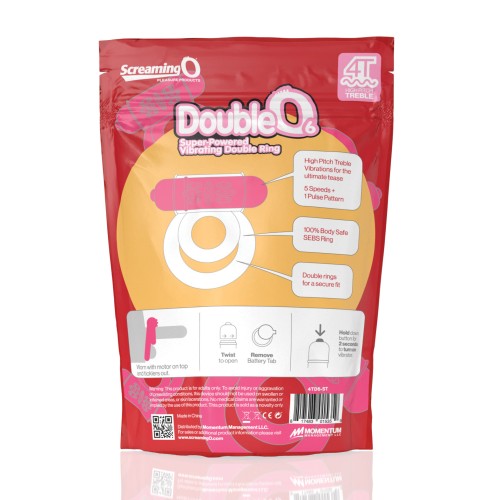 Screaming O 4T DoubleO Vibrator - Strawberry