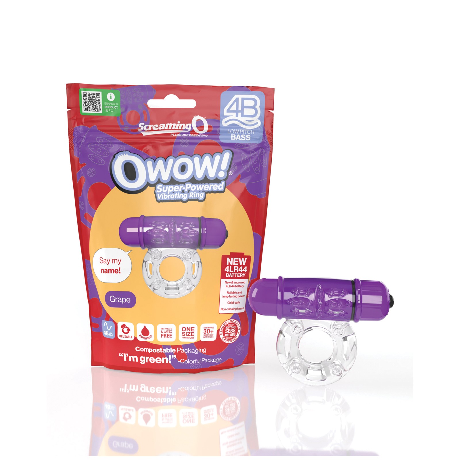 Screaming O 4B OWow Vibrating Ring