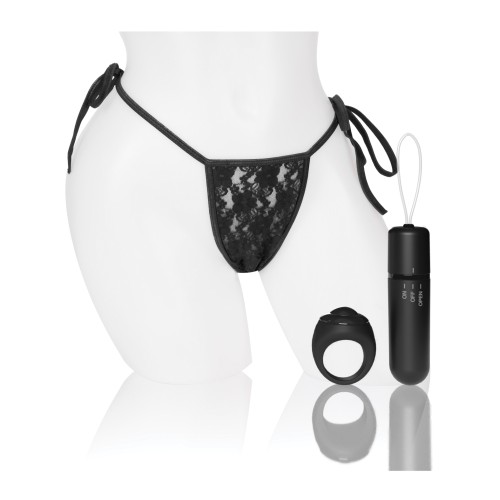 Conjunto de Butt Plugs Ouch - Negro