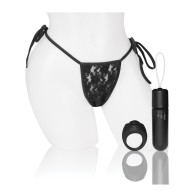 Shots Ouch Swirled Butt Plug Set - Black