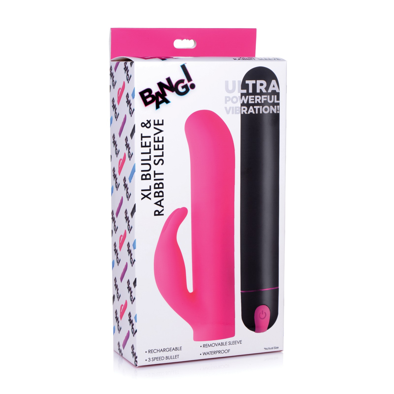 Bang Manga Bullet XL Conejito Rosa