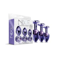 Set de Plugs Anales Metálicos Nixie para Entrenamiento Gradual