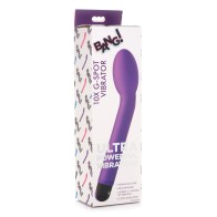 Vibrador Bang! 10X para el Punto G - Púrpura