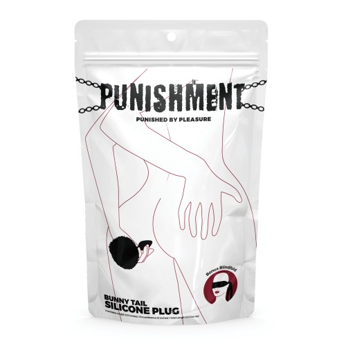 Punishment Bunny Tail Silicone Butt Plug for Playful Exploration