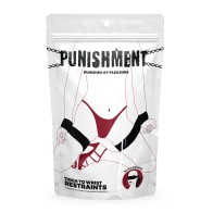 Punishment Thigh to Wrist Restraints - Explore New Pleasures