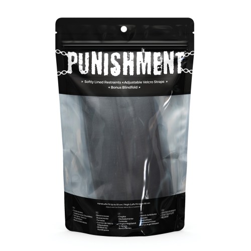 Punishment Thigh to Wrist Restraints - Explore New Pleasures