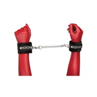 Punishment Crystal Detail Handcuffs - Luxurious Bondage