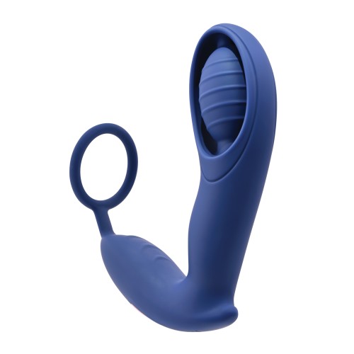 Zero Tolerance Extra Mile C Ring Vibrator - Blue