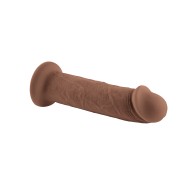 Vibrador Girthy de 7 Pulgadas Evolved Oscuro