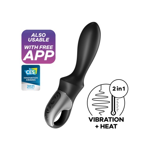 Satisfyer Heat Climax - Vibrador Anal Negro