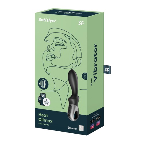 Satisfyer Heat Climax - Black Anal Vibrator