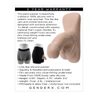 Gender X 4 Inch Silicone Packer Ivory