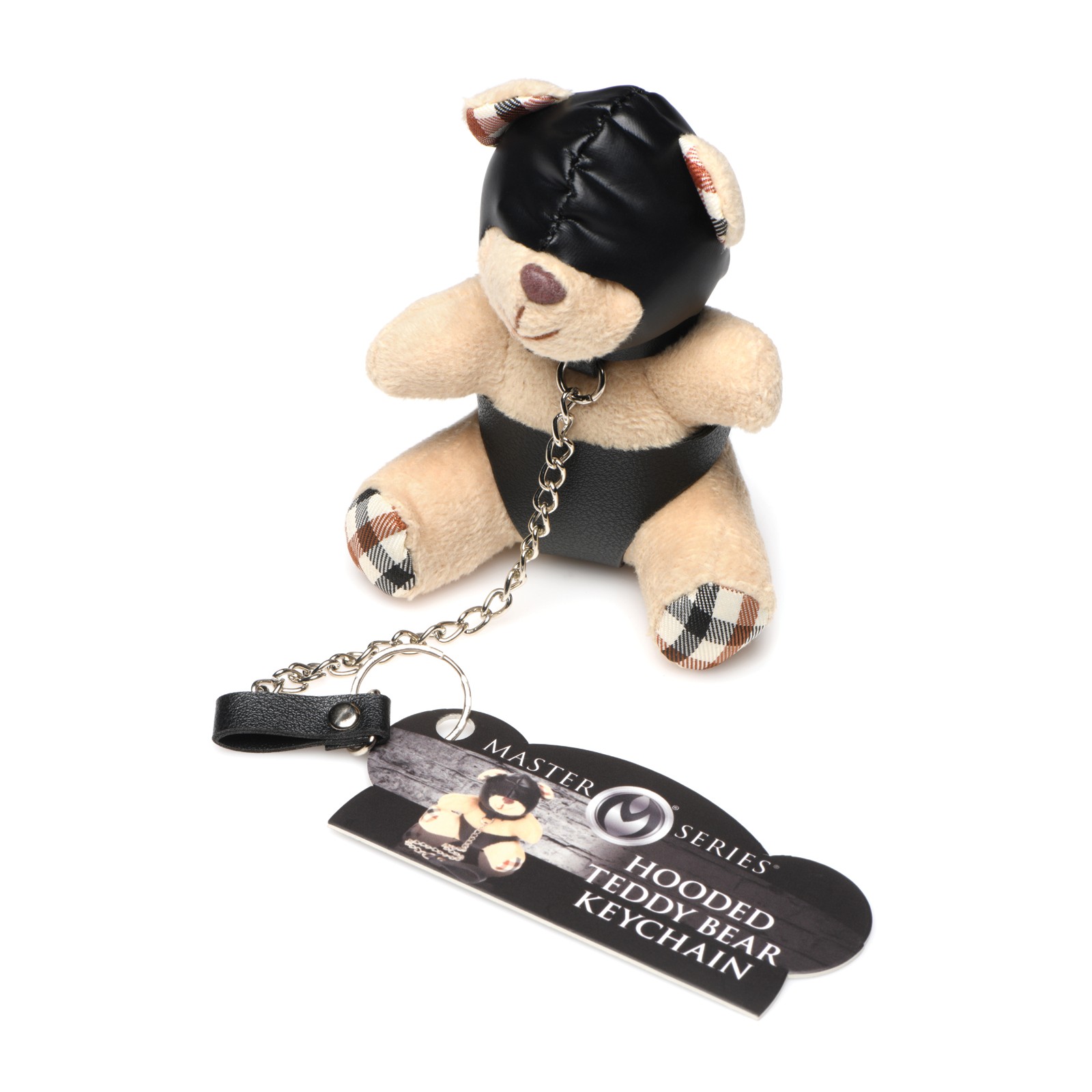 Llavero de Oso de Peluche con Capucha Master Series