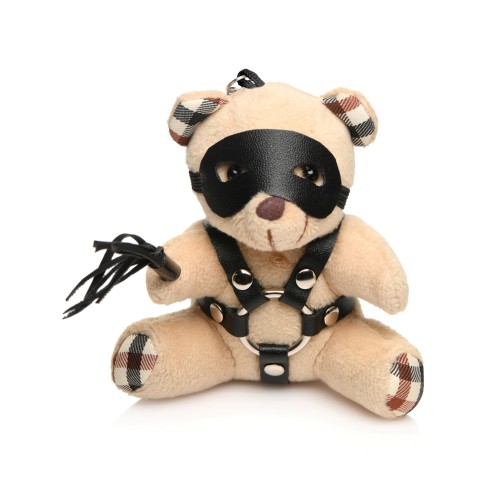 Llavero Oso de Peluche BDSM Master Series para Diversión Juguetona