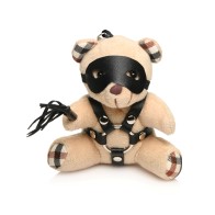 Llavero Oso de Peluche BDSM Master Series para Diversión Juguetona