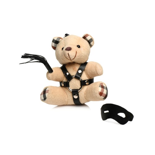 Llavero Oso de Peluche BDSM Master Series para Diversión Juguetona