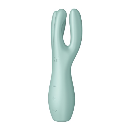 Satisfyer Threesome 3 Vibrador Menta