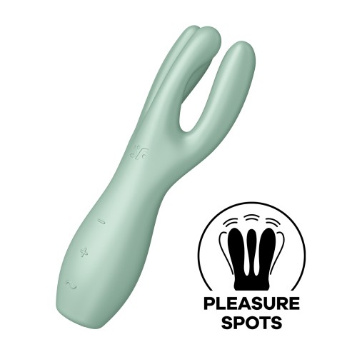 Satisfyer Threesome 3 Vibrador Menta