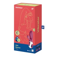 Satisfyer Hot Bunny - Berry for Double Stimulation