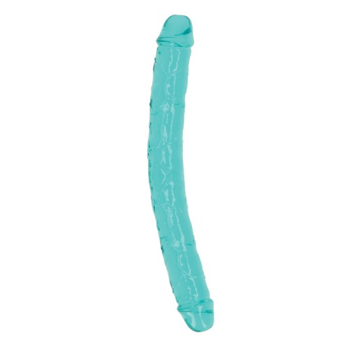 Dildo Doble de 13" Shots RealRock - Turquesa