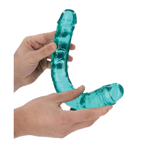 Shots RealRock 13" Double Dildo - Turquoise