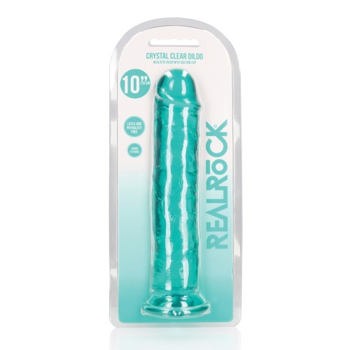 Shots RealRock 10" Dildo Turquoise