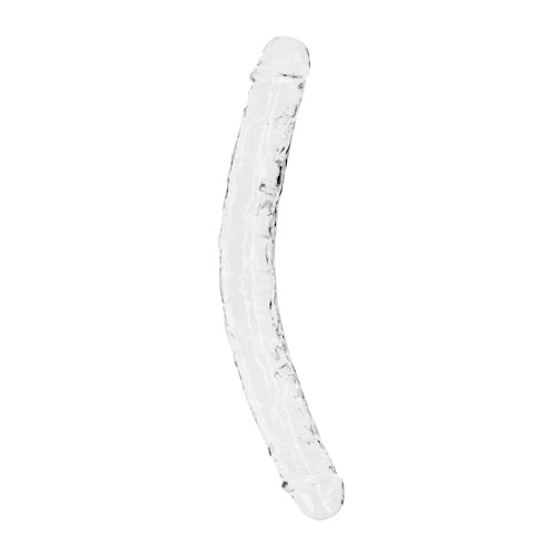 Dildo Doble Transparente RealRock de 13 Pulgadas