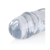 RealRock Crystal Clear 13 Inch Double Dildo