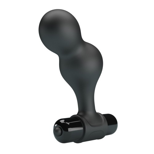 Mr Play Silicone Anal Vibro Plug Black