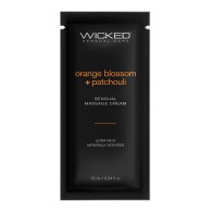 Crema de Masaje Wicked Sensual Care Flor de Naranja Pachuli