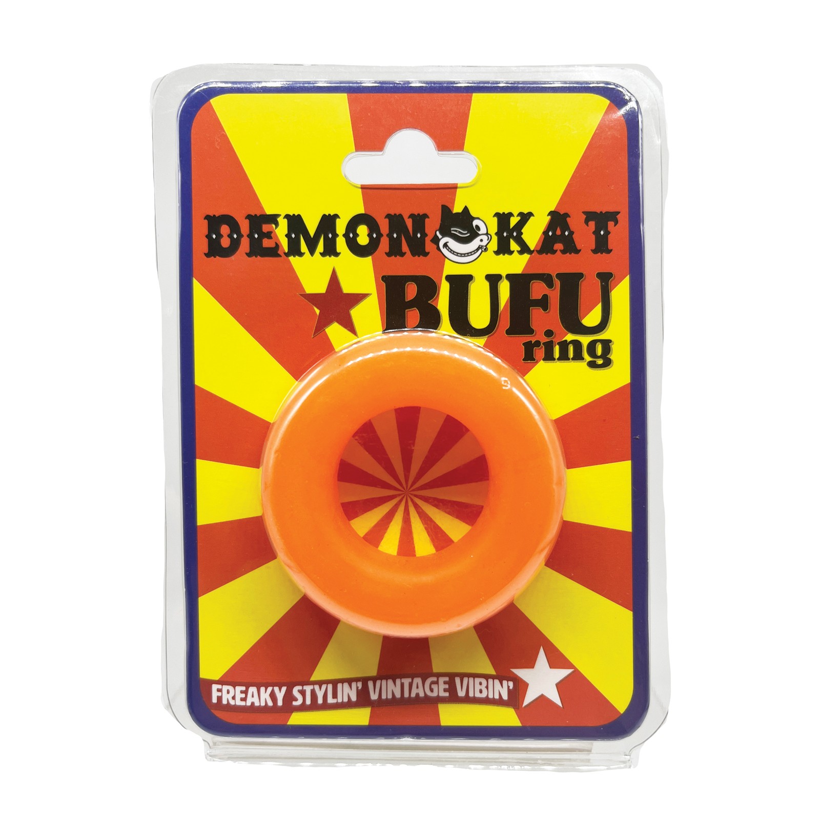 Demon Kat BuFu Ring - Orange Color