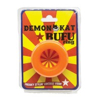 Demon Kat BuFu Ring - Orange Color