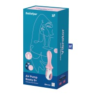 Satisfyer Air Pump Booty 5+ - Red