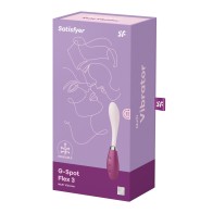 Vibrador Satisfyer G Spot Flex 3 para Placer Máximo