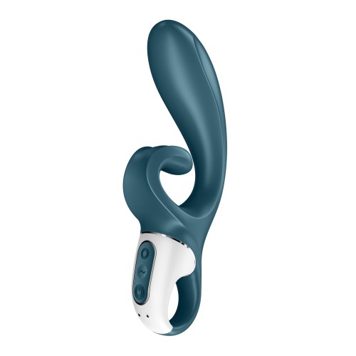 Satisfyer Hug Me Azul Grisáceo - Dispositivo de Estimulación Dual