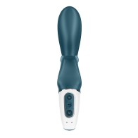 Satisfyer Hug Me Azul Grisáceo - Dispositivo de Estimulación Dual