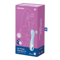 Satisfyer Air Pump Vibrator 5+ - Blue