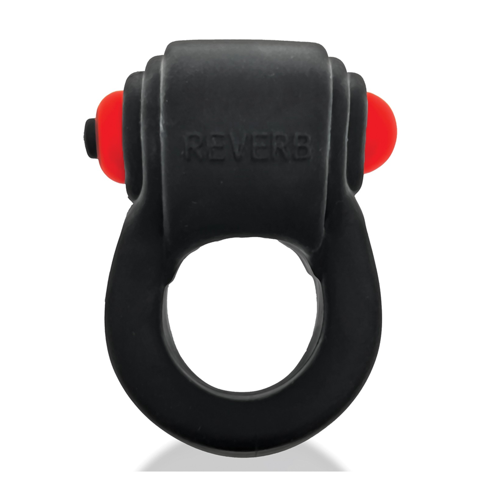 Hunkyjunk Revring Cock Ring with Vibe - Tar Red