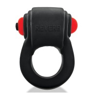 Hunkyjunk Revring Cock Ring with Vibe - Tar Red