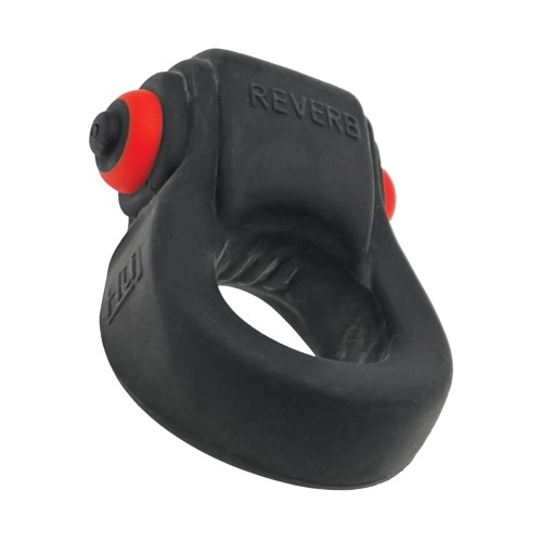 Anillo Cock Hunkyjunk Revring con Vibrador - Tar Rojo