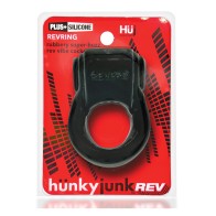 Anillo Cock Hunkyjunk Revring con Vibrador - Tar Rojo