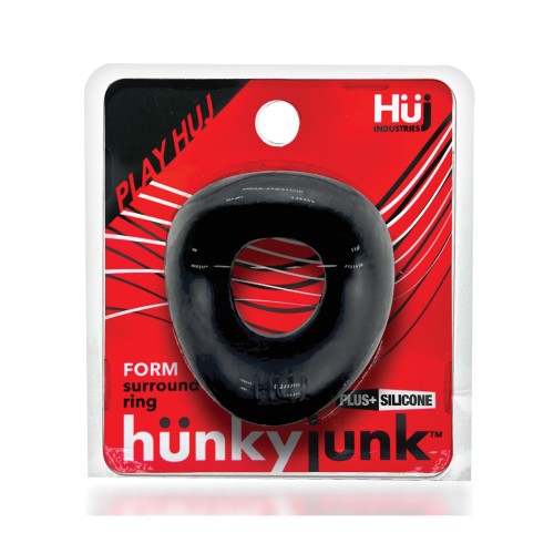 Hunkyjunk Form Cock Ring Tar Ice