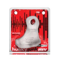 Hunkyjunk Revsling con Vibrador Transparente