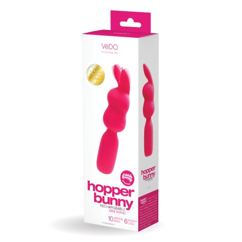 Varita Mini Recargable VeDO Hopper Bunny Rosa