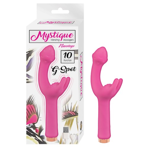 Mystique Vibrating G Spot Massager Pink