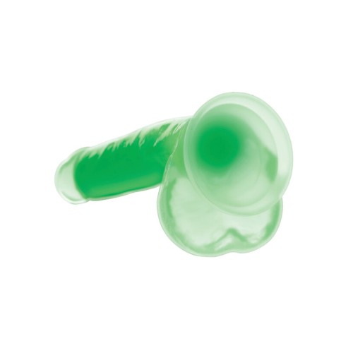 Dildo de Silicona que Brilla en la Oscuridad de Curve Toys